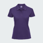 Polo Russell a Manica Corta da Donna