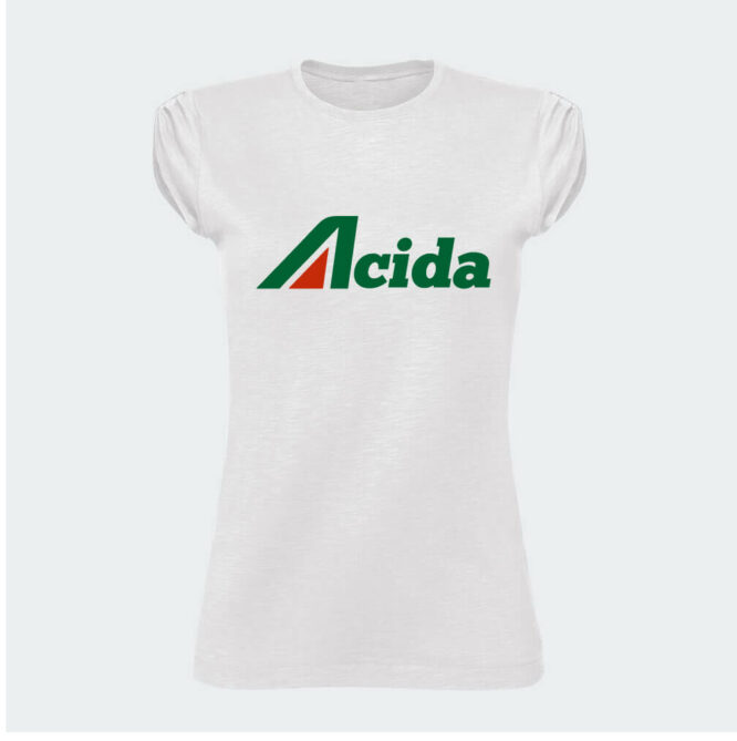 T-shirt Fiammata da Donna "Acida"