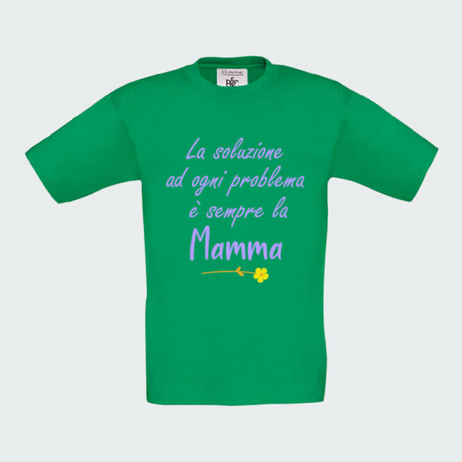 T-shirt "Soluzione Mamma" da Bambino - immagine 4