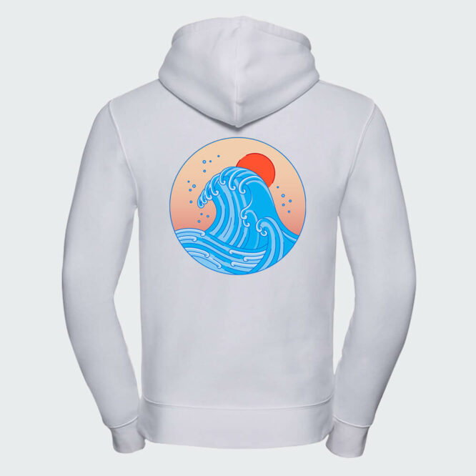 Felpa "The Great Wave" da Uomo - immagine 5