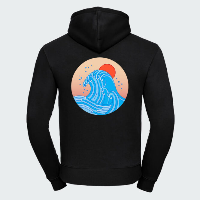 Felpa "The Great Wave" da Uomo - immagine 7