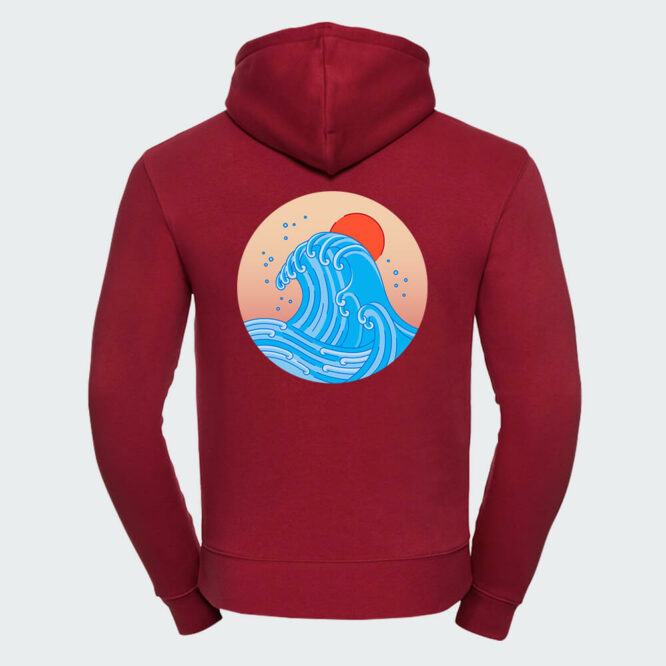Felpa "The Great Wave" da Uomo - immagine 9