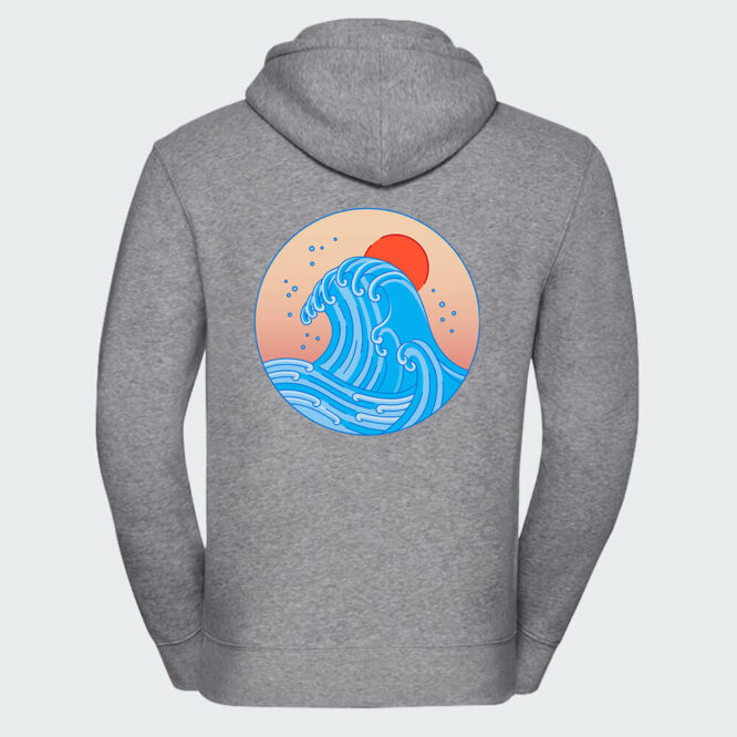 Felpa "The Great Wave" da Uomo - immagine 15