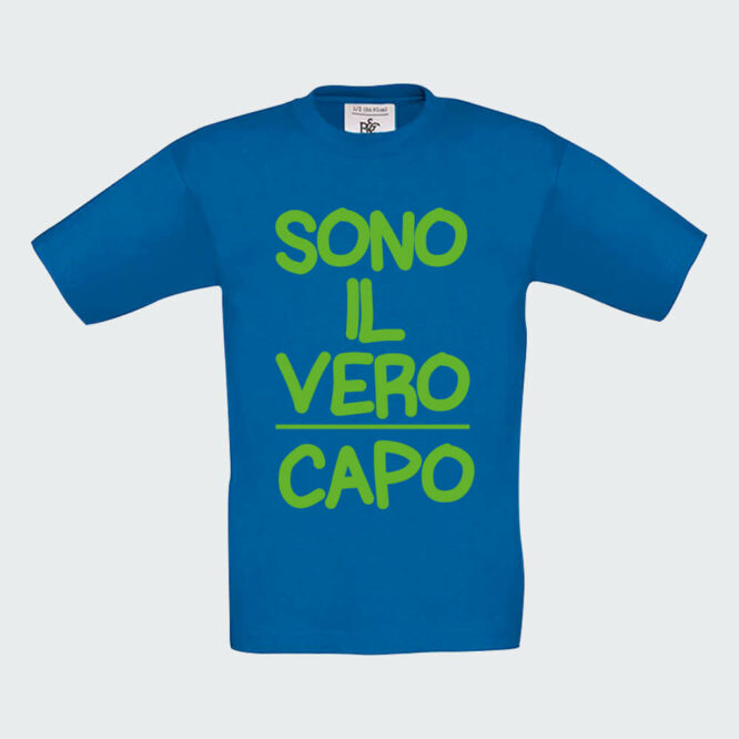 T-shirt da Bambino "Il Vero Capo" - immagine 9