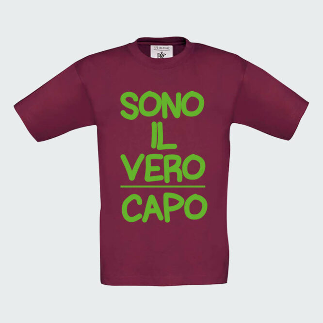 T-shirt da Bambino "Il Vero Capo" - immagine 8