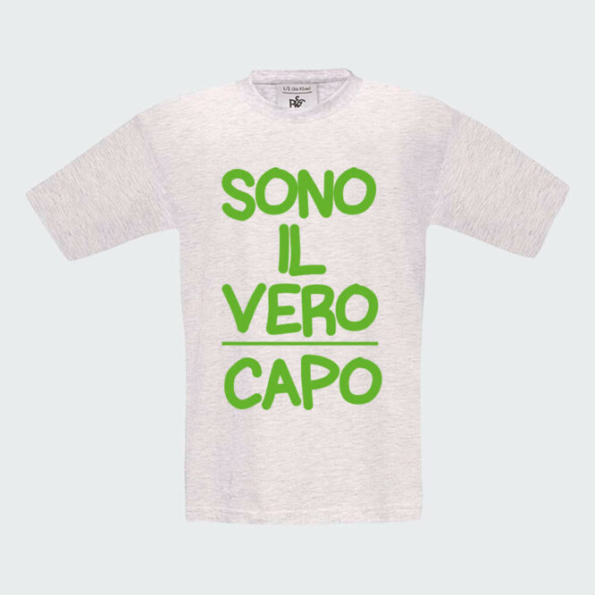 T-shirt da Bambino "Il Vero Capo" - immagine 7