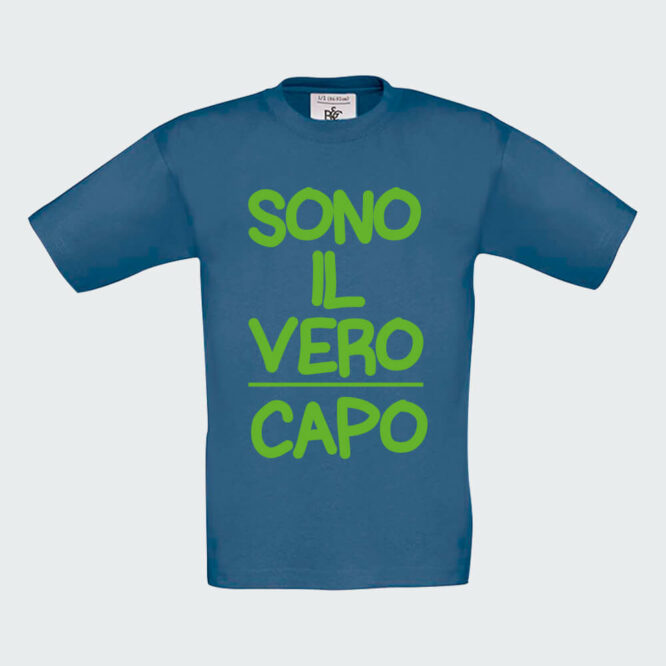 T-shirt da Bambino "Il Vero Capo" - immagine 6