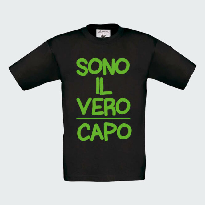 T-shirt da Bambino "Il Vero Capo" - immagine 4
