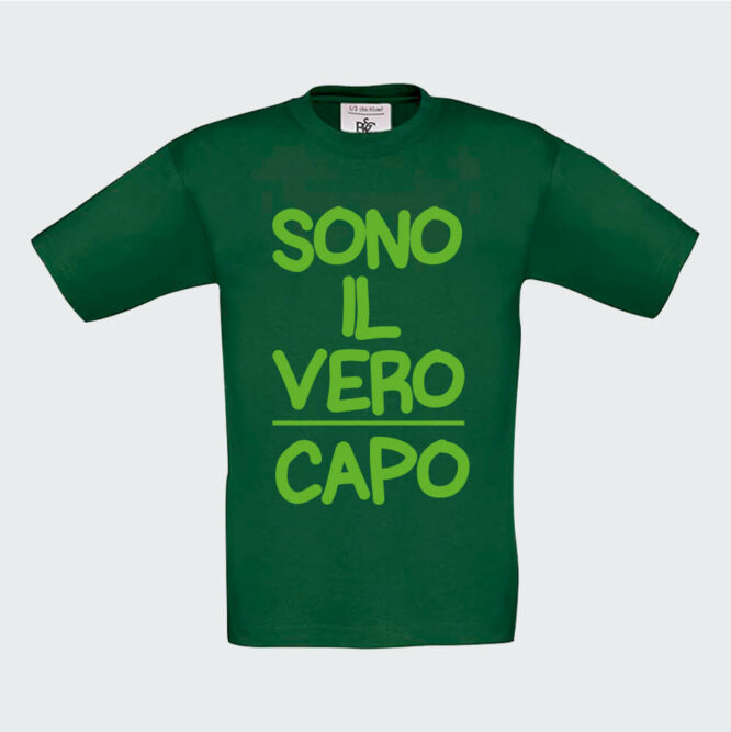 T-shirt da Bambino "Il Vero Capo" - immagine 3