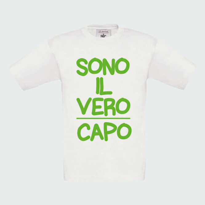 T-shirt da Bambino "Il Vero Capo" - immagine 10