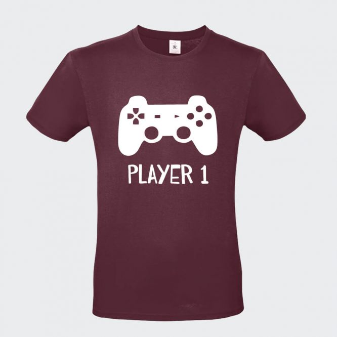 T-shirt da Uomo "Player 1" - immagine 5