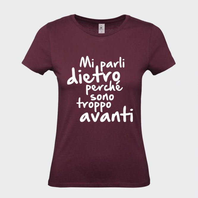 T-Shirt da Donna "Sono Troppo Avanti" - immagine 6