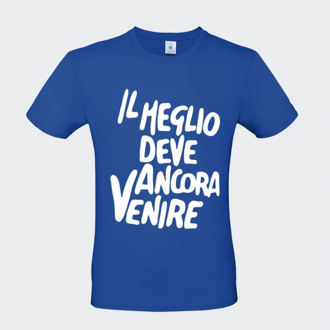T-shirt da Uomo "Il Meglio Deve Ancora Venire"