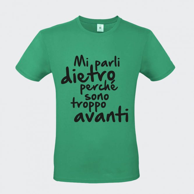 T-shirt da Uomo "Sono Troppo Avanti" - immagine 3