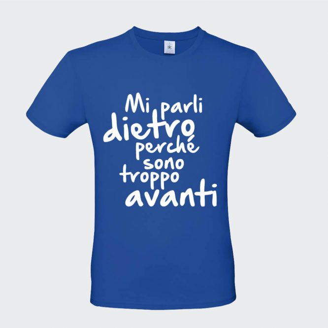 T-shirt da Uomo "Sono Troppo Avanti" - immagine 4