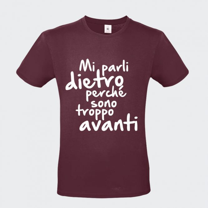 T-shirt da Uomo "Sono Troppo Avanti" - immagine 5