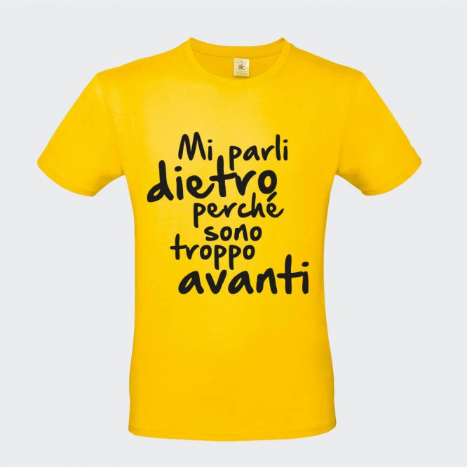 T-shirt da Uomo "Sono Troppo Avanti" - immagine 9
