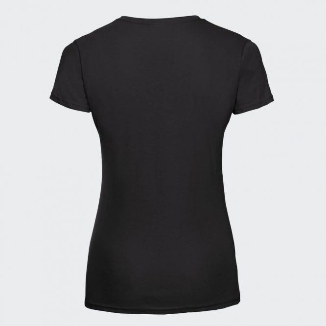 T-shirt Basic in Cotone da Donna "Vivi sportiva" - immagine 2