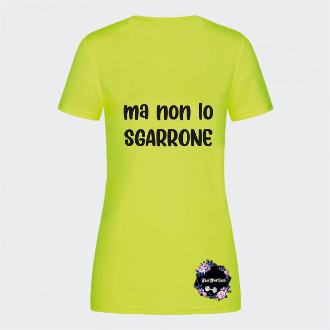 T-Shirt Active Sport da Donna "Toglietemi Tutto ma non..." - immagine 2