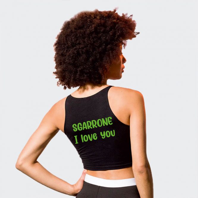 Top Sportivo "Sgarrone I Love You"
