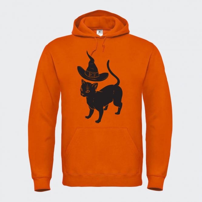 Felpa Unisex " Apprendista Felino Halloween " - immagine 7