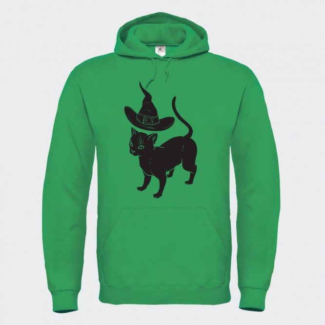Felpa Unisex " Apprendista Felino Halloween " - immagine 6