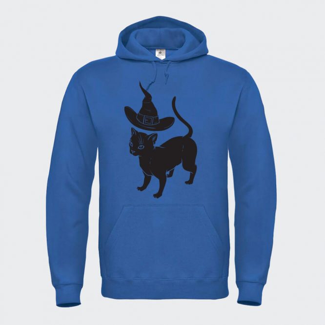 Felpa Unisex " Apprendista Felino Halloween " - immagine 8