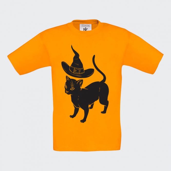 T-shirt da Bambino " Apprendista Felino Halloween " - immagine 9