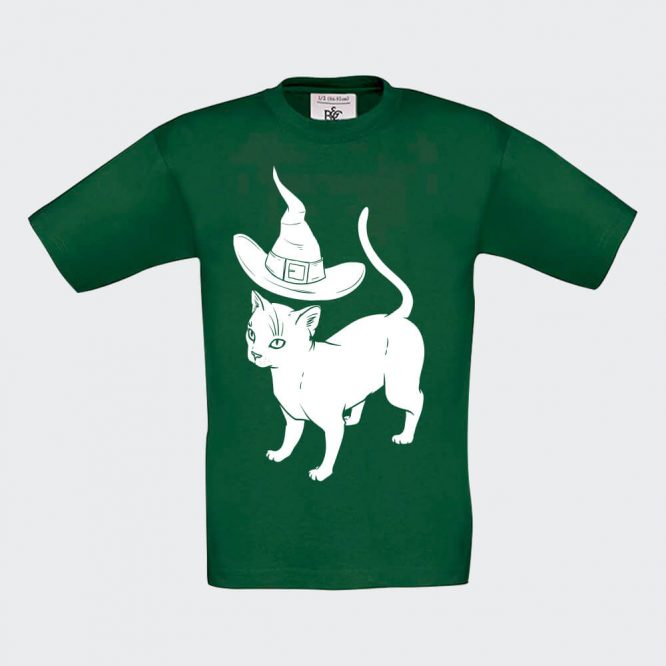 T-shirt da Bambino " Apprendista Felino Halloween " - immagine 12