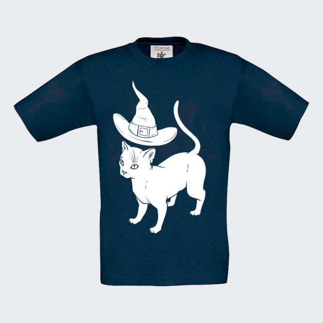 T-shirt da Bambino " Apprendista Felino Halloween " - immagine 10