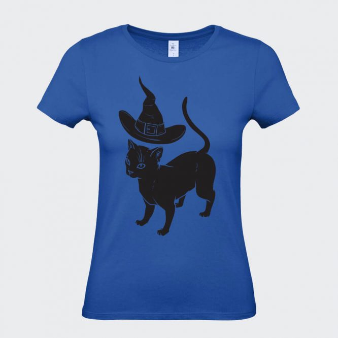 T-Shirt da Donna " Apprendista Felino Halloween " - immagine 8