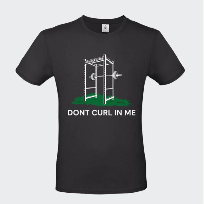 T-shirt da Uomo "Don't Curl In Me" - immagine 6