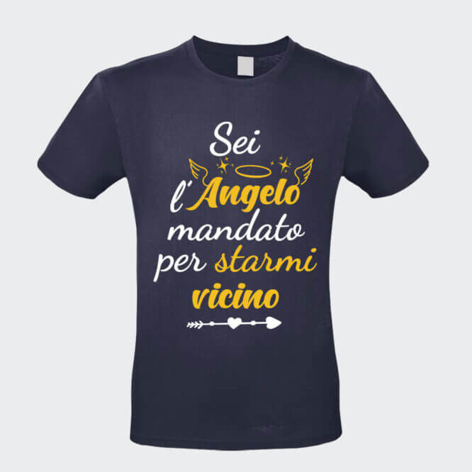 T-shirt Unisex "Il Mio Angelo" San Valentino - immagine 6