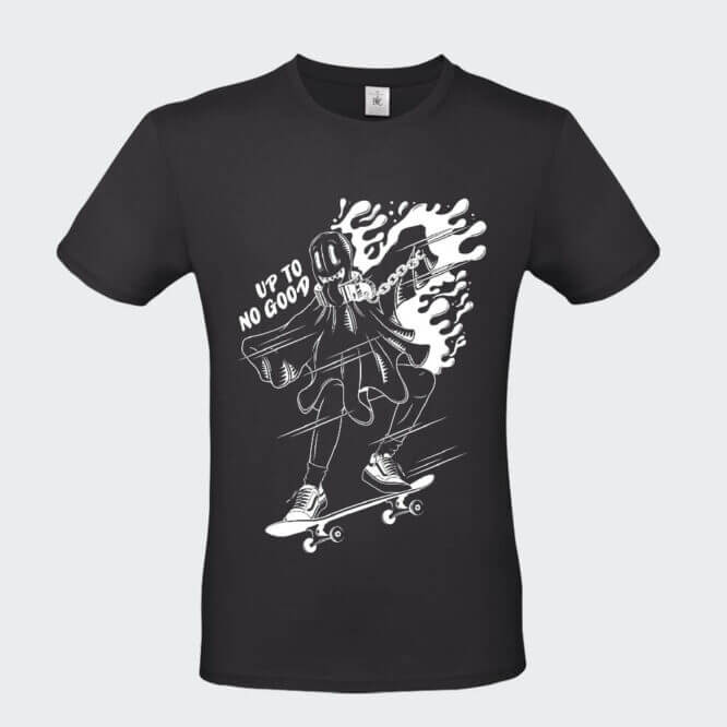 T-shirt Unisex "Up To No Good" Fantasma Skateboarding