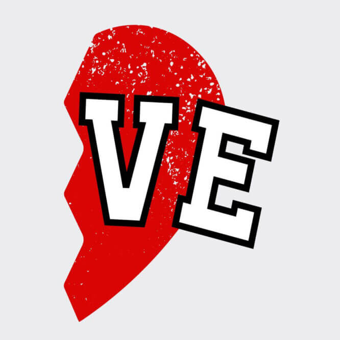 T-shirt Unisex "Ve Lo-ve" San Valentino - immagine 2