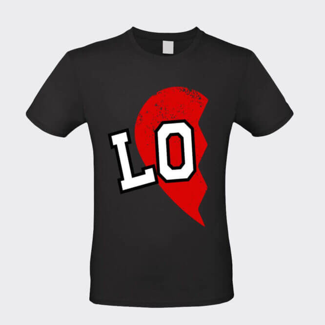 T-shirt Unisex "Lo Lo-ve" San Valentino - immagine 4