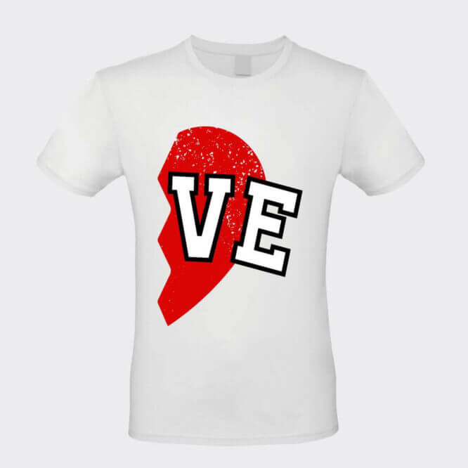 T-shirt Unisex "Ve Lo-ve" San Valentino