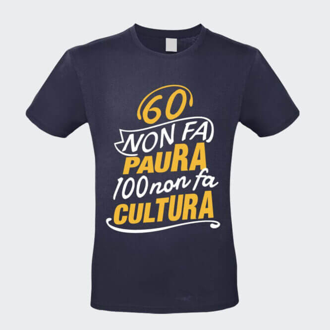 T-shirt Unisex "100 Non Fa Cultura" Maturità - immagine 6