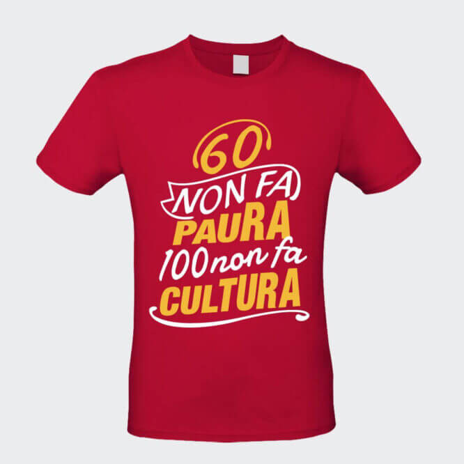 T-shirt Unisex "100 Non Fa Cultura" Maturità - immagine 4