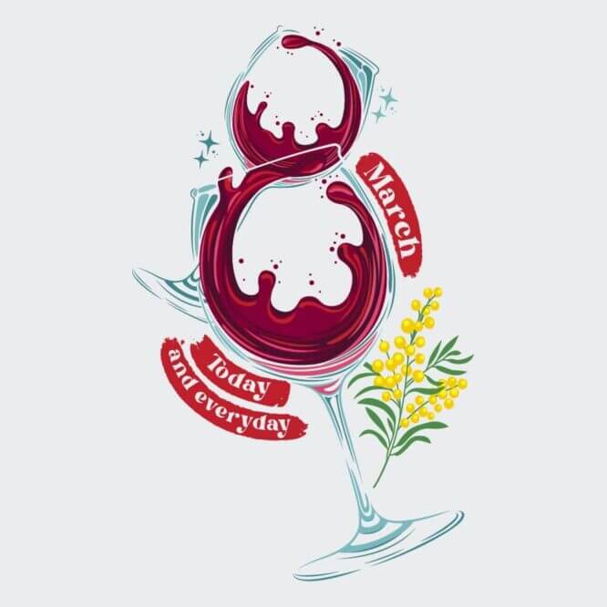 T-shirt Unisex "8 Marzo" - immagine 2