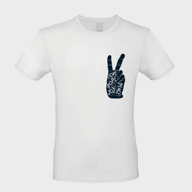 T-shirt Unisex Peace Sign