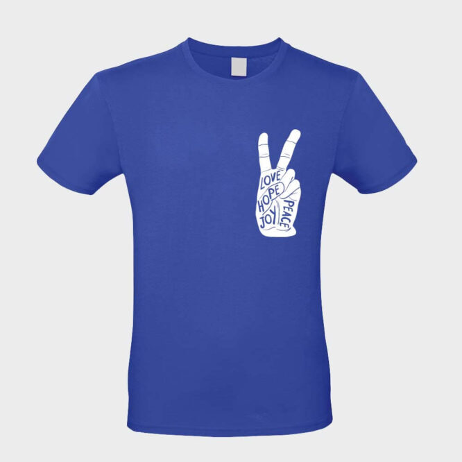 T-shirt Unisex Peace Sign 4