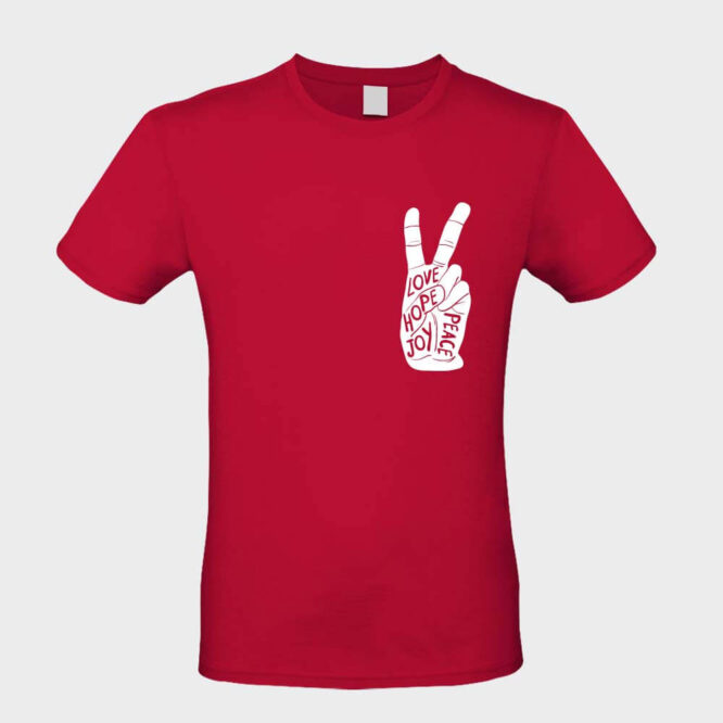 T-shirt Unisex Peace Sign 1