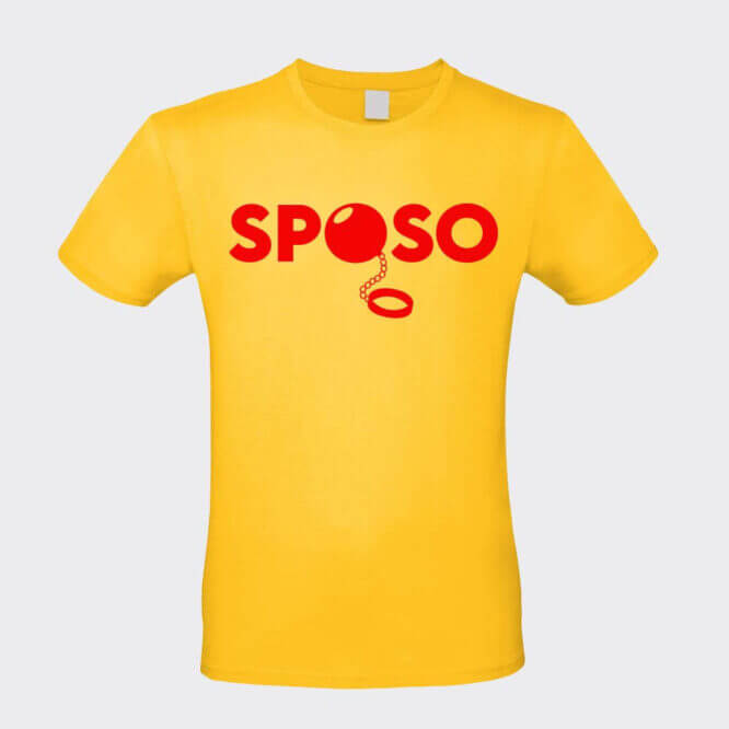 T-shirt Addio al Celibato Divertente Sposo