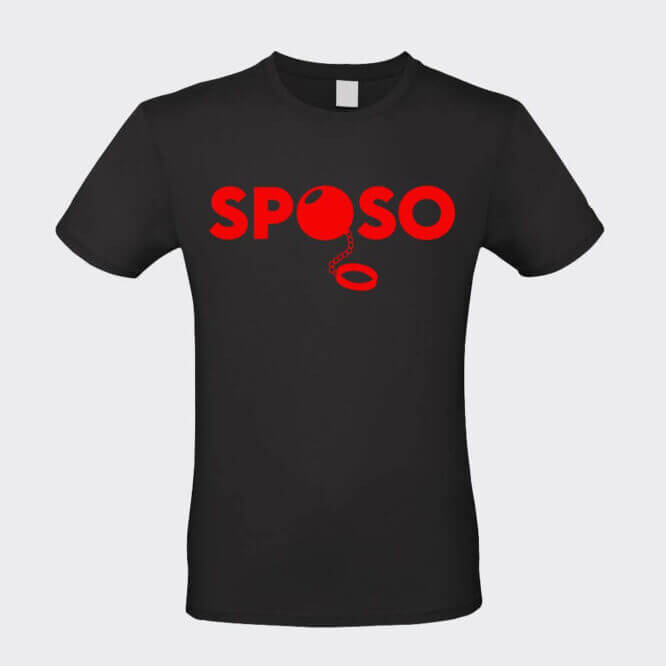 T-shirt Addio al Celibato Divertente Sposo