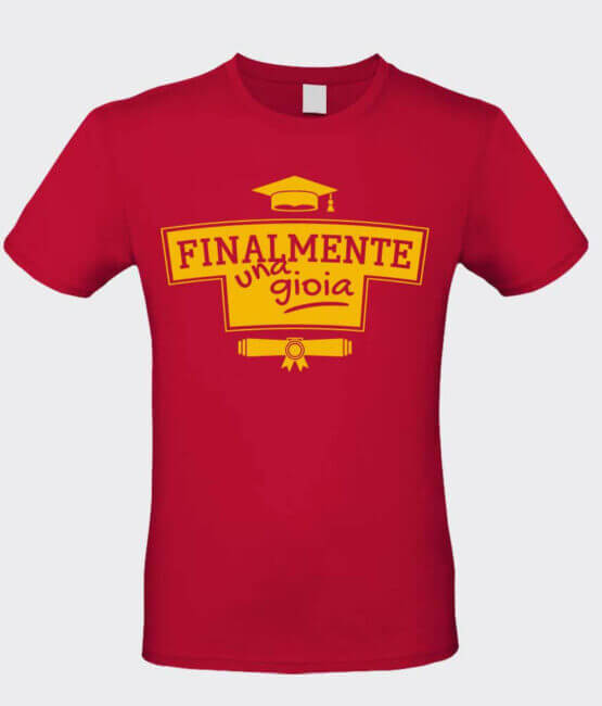 T-shirt Finalmente una Gioia