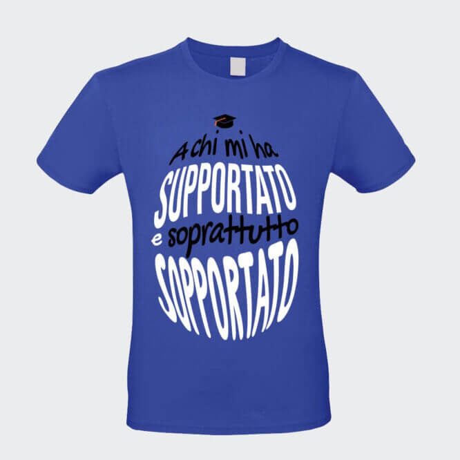 T-shirt Sopportato alla Laurea