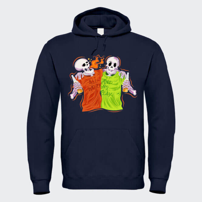 Felpa Unisex Halloween Divertente