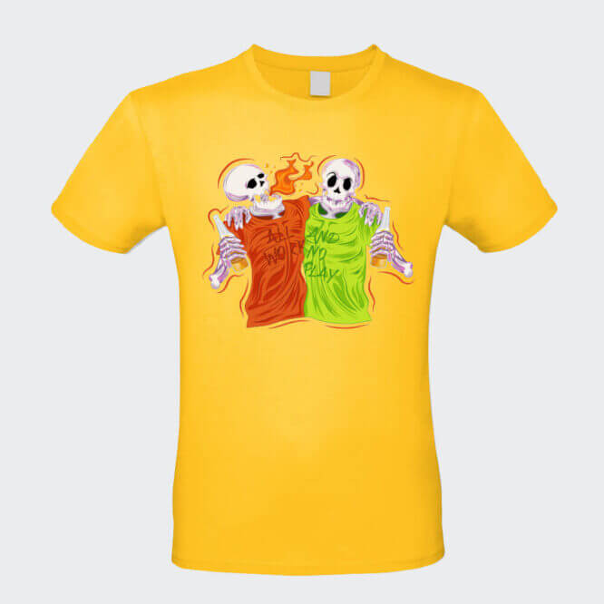 T-shirt Unisex Halloween Divertente